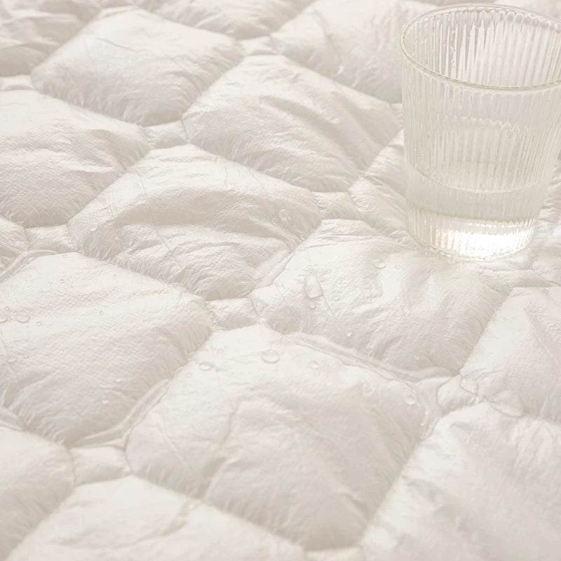 Waterproof Mattress Cover Cartoon Style Bed Covers Quilted Fitted Sheet постельное белье Thickened Bedspread(No Pillowcase).