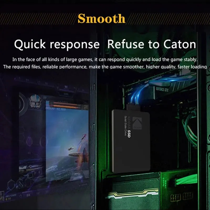 Kodak X120 PRO SSD Drive HDD 2.5 Hard Disk SSD 120GB 1TB 512GB 128GB 256GB HD SATA Disk Internal Hard Drive for Laptop Computer.