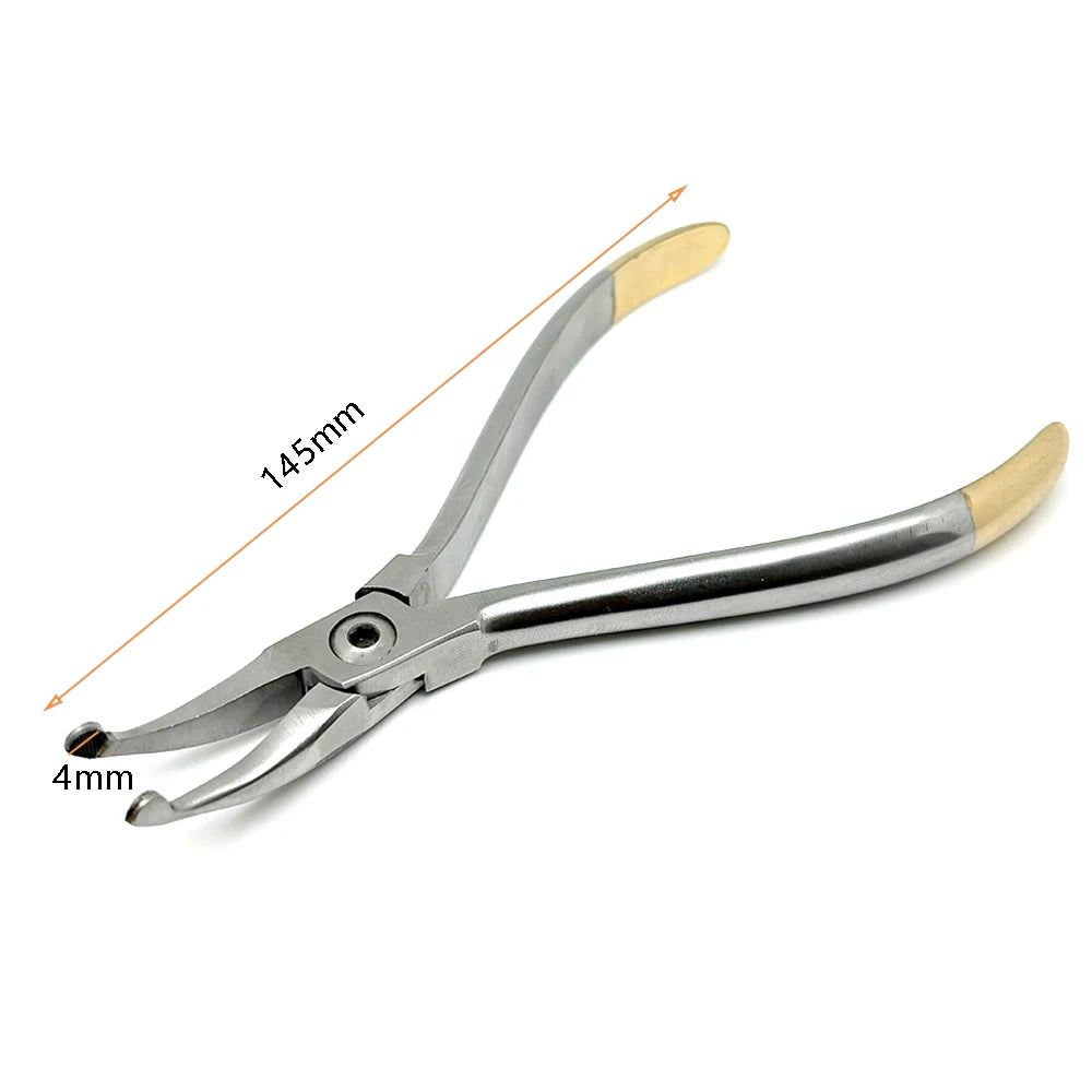 Dental Tools Howe Dental Plier Stainless Steel Dentist How Forcep How Utility Plier Curved Tip.