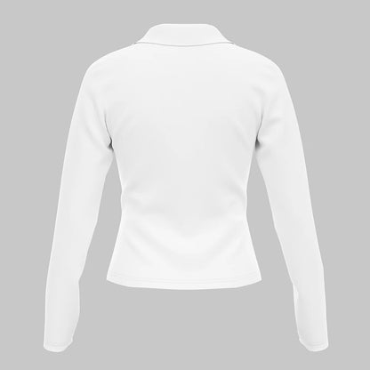 Mia Muse Women's Blouses All Season Decent Basics Single Breasted Button Long Sleeve Lapel Office Lady Blouses.