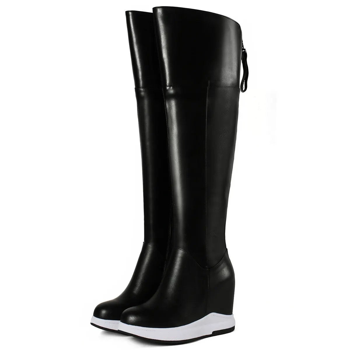 Winter Pumps Size 46 Shoes Women Big Size 45 Genuine Leather Wedges High Heel Over The Knee Snow Boots Size 44 Chunky Sneakers.