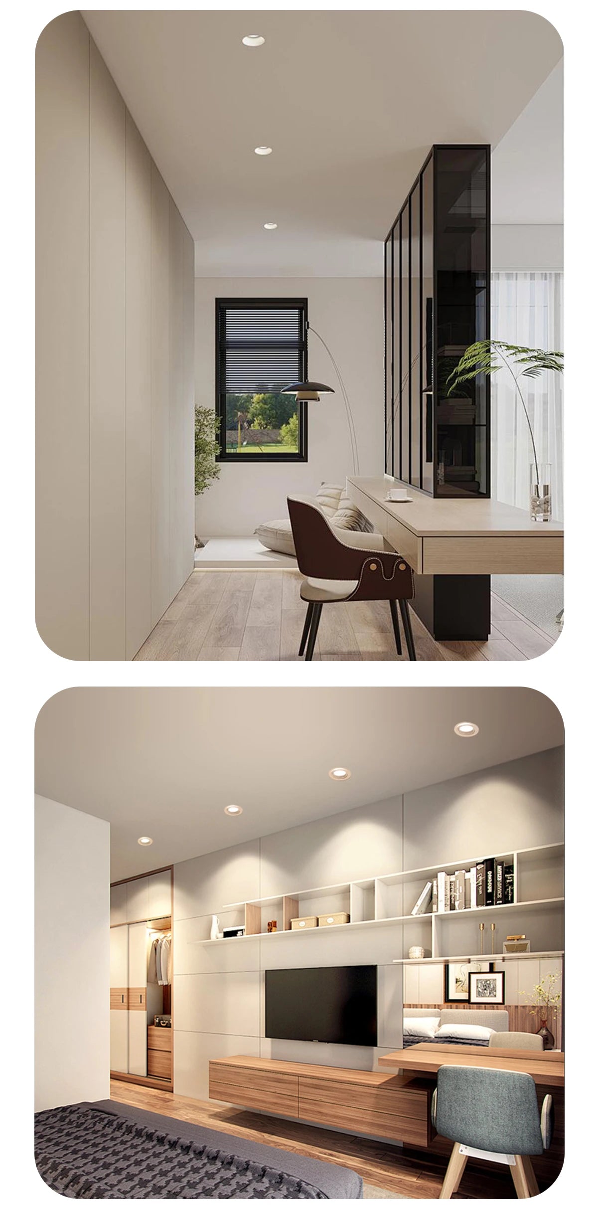 10 stücke CCT Spot Downlight Einbau LED Decke Licht 3 Farbe Eingestellt AC100-240V Zifferblatt Schalter 3000 K/4000 K/6500 K Innen Beleuchtung.