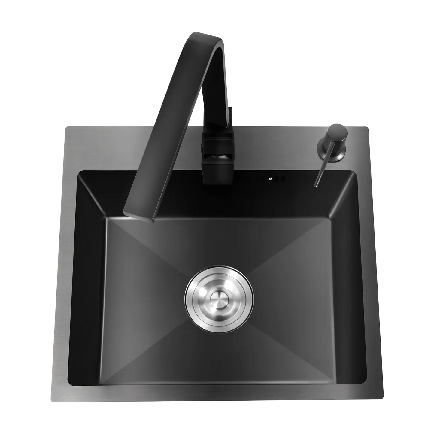 [Edelstahlspüle] Moderne Küchenspüle aus Edelstahl – Edelstahl – für die Küche – langlebig, elegant