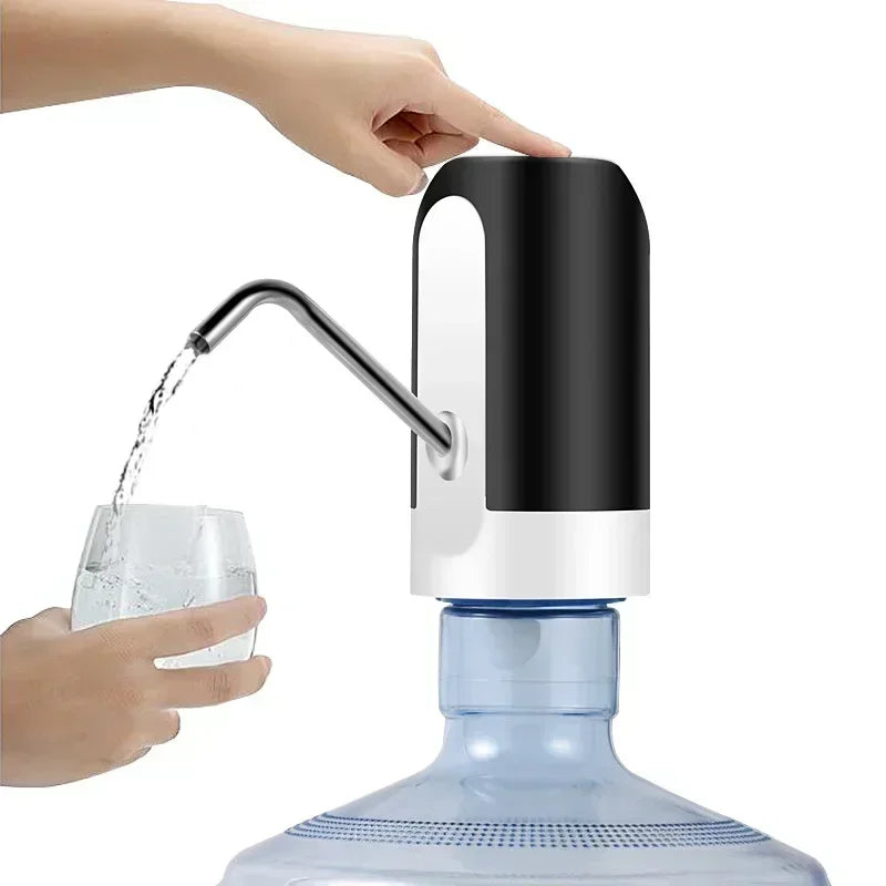 Drinking fountain Electric Portable Water Pump Dispenser USB Charging Automatic Drinking Bottle Switch Silent Touch 19 liters.