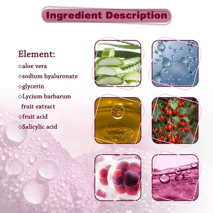 Pore Shrink Face Serum Salicylic Fruit Acid Essence Whitening Moisturizing Nourish Smooth Pores Repair Anti-age Korean Cosmetics.