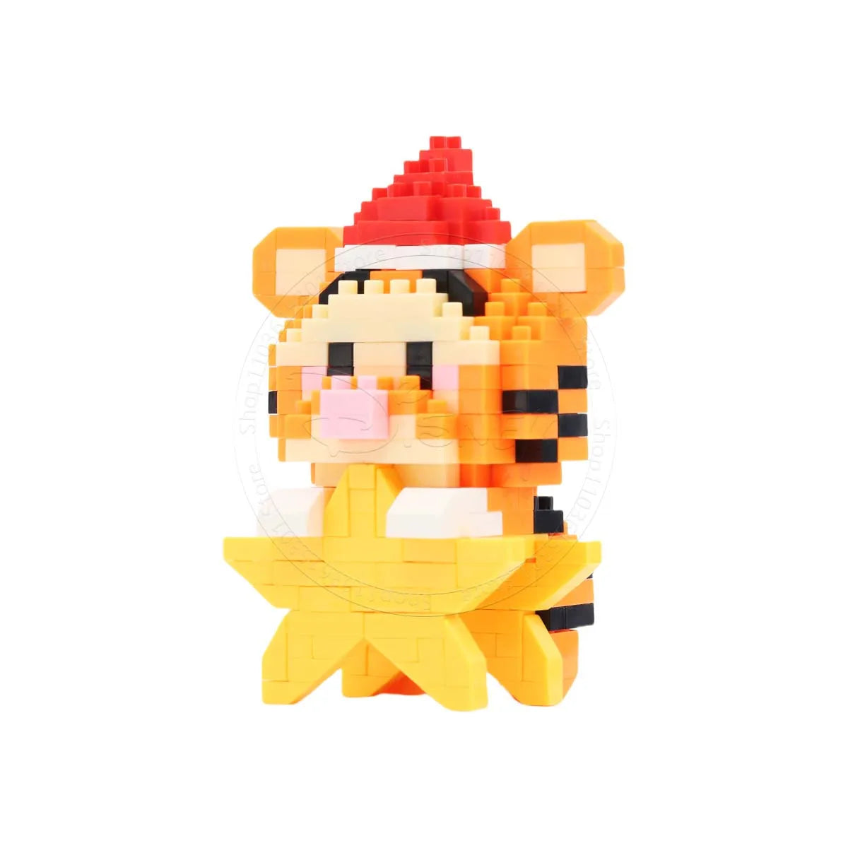 Stitch Disney Princess Elsa LinaBell Building Blocks Mickey Mouse Duck Mini Action Figures Blocks Assemble Toys Brick Kids Gifts