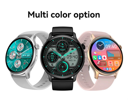 2025 NFC Smart Watch Amoled HD GPS Track Sports Heart Rate Bluetooth Call Waterproof Ladies Women Smartwatch For Huawei Xiaomi