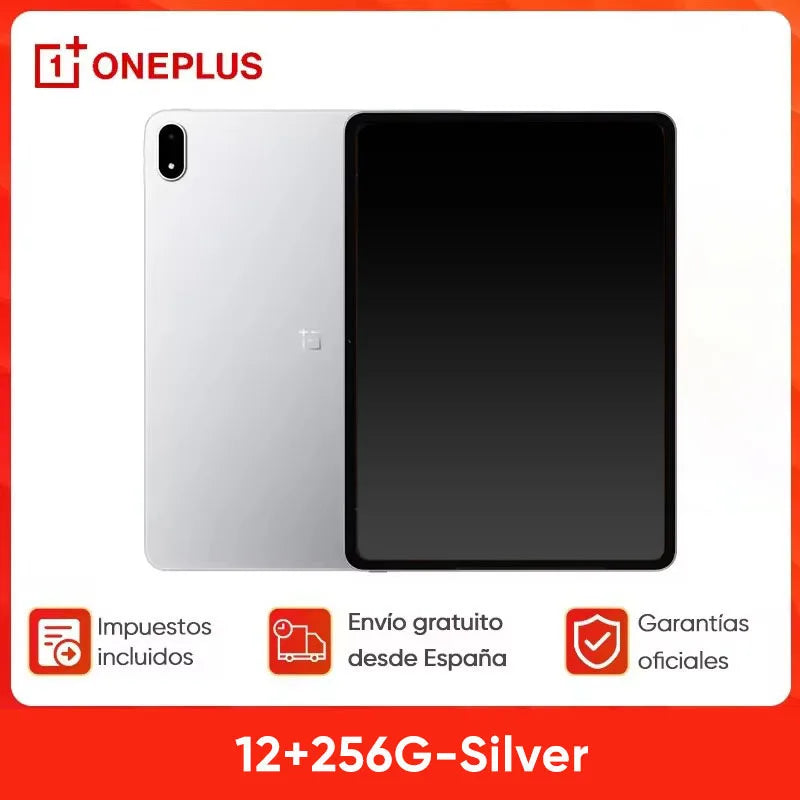 Global Version OnePlus Pad 3 13.2inches Tablet 144Hz Screen 12140mAh Snapdragon 8 Battery 13MP Rear Camera 8 Speakers 80W Charge