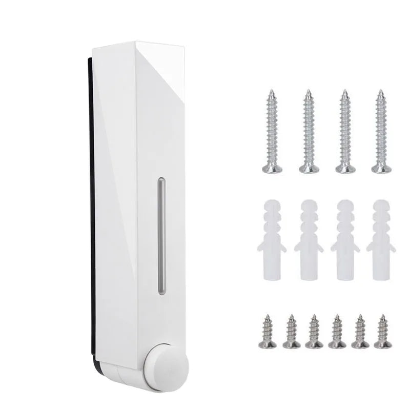 420ML Wand Badezimmer Flüssigseifenspender Waschlotion Händedesinfektionsmittel Kind Familie Hotel Küche Duschgel Spender