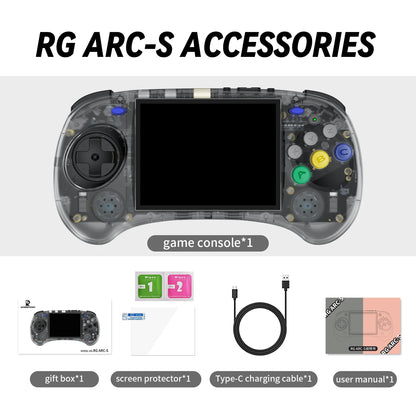 ANBERNIC RG ARC Retro Games RK3566 4.0INCH 640*480 Handheld Game Console Emulator LINUX Android System 3500mAh Children's Gifts