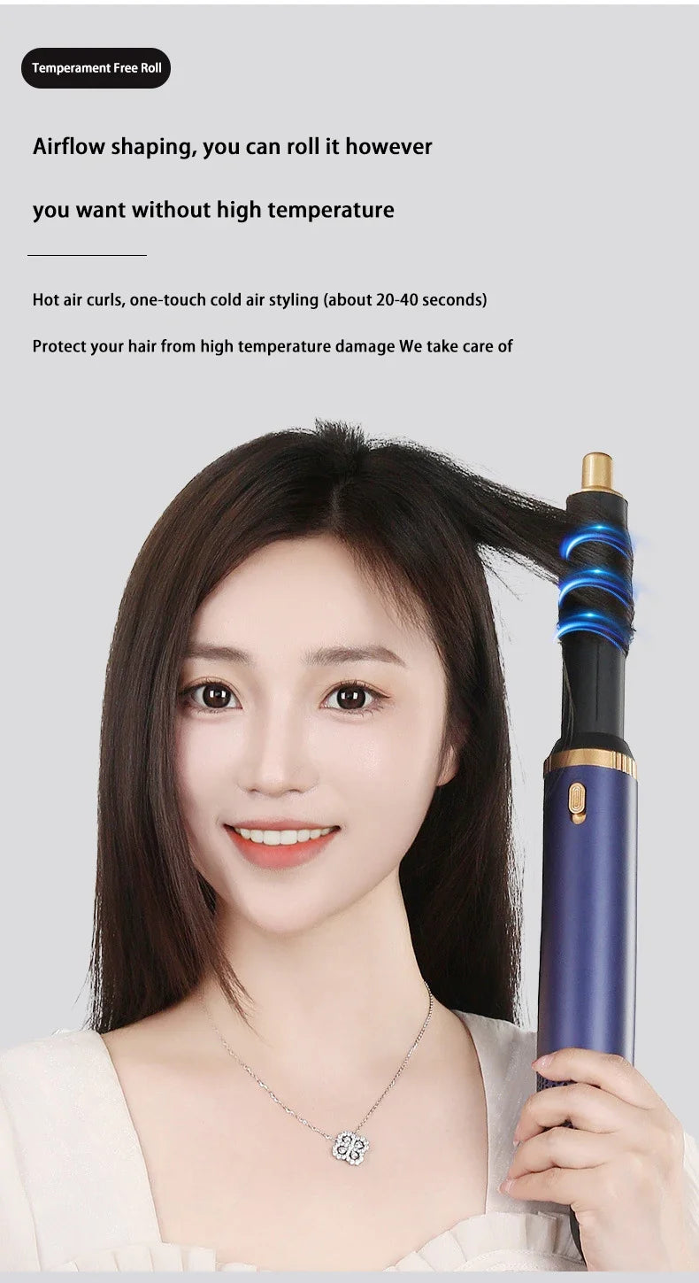 5 in 1 Hair Dryer Brush Hot Comb Set Professional Curling Iron Hair Straightener Styling Tool For Professional Hair Dryer