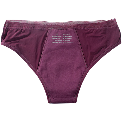 Seamless Cotton Menstrual Panties 4-Layer Leakproof Fast Absorption Women Period Panties Mid-Rise Incontinence Undies.