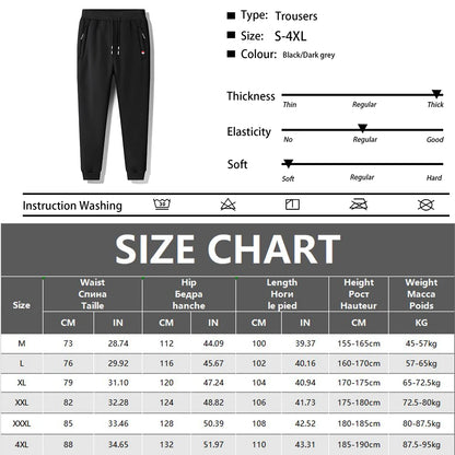Winter Lambswool Warm Pants Men's Thick Fleece Thermal Trousers Men Fitness Jogging Drawstring Pants Male Sweatpants.