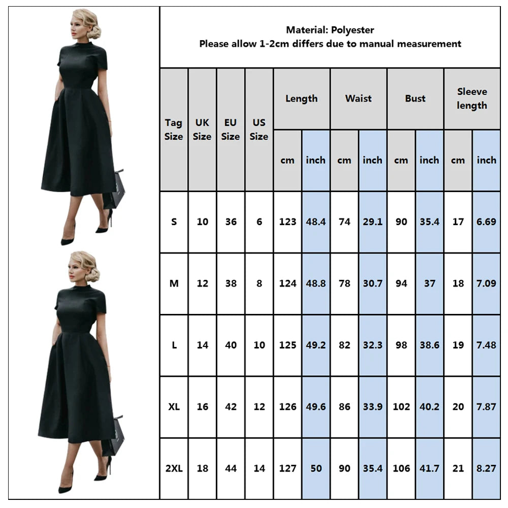 2022 frauen Elegante Schwarz Kleid der Halben Hohe Kragen Hohe Taille A-linie Kleider Slim Fit Midi Kleid Büro Dame Weibliche Feste vestidos.
