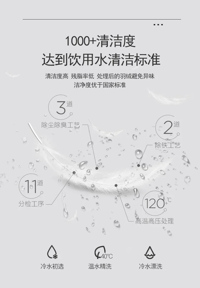 Goose Down Soft Duvet Luxury Blanket King Queen Twin Size Comforter Bedding Filler Bread Shape Super Warm Quilt.