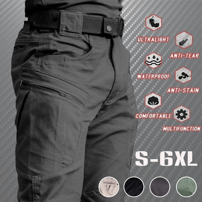 2023 Outdoor Waterproof Tactical Cargo Pants Men Breathable Summer Casual Army Military Long Trousers Male Quick Dry Cargo Pants.