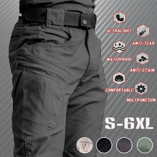 2023 Outdoor Waterproof Tactical Cargo Pants Men Breathable Summer Casual Army Military Long Trousers Male Quick Dry Cargo Pants.