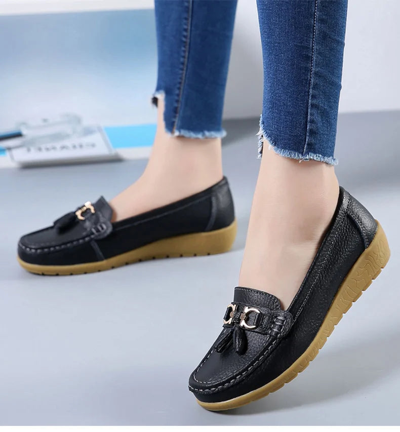 Women Shoes Slip On Loafers For Ballet Flats Women Moccasins Casual Sneakers Zapatos Mujer Flat Shoes For Women Casual Shoes.