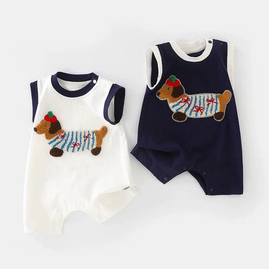Baby Mädchen Strampler Sommer Kleinkind Baby Mädchen Kleidung Ärmellose Body Infant Atmungsaktive einteiliges Overall