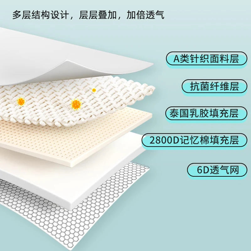 Latex Matratze Kissen Schlafsaal Studenten einzelne spezielle Matte 90x190 dicke Schlafzimmer Matte Bett Bett