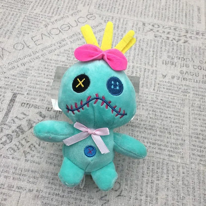 Disney Lilo and Stitch Plush Doll Toy Bouquet Stitch Animal Stuffed Keychains Pendant Girl Kids Birthday Christmas Gifts