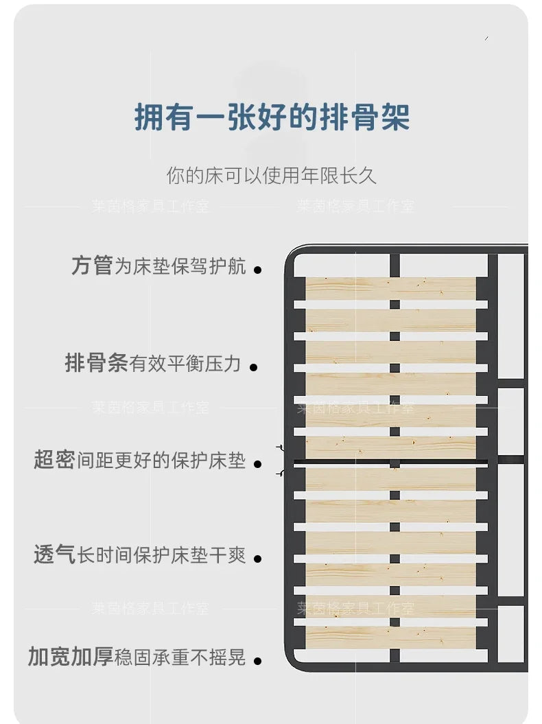 120 x 200 cm, blaues King-Size-Einzelbett, Doppelrahmen, luxuriös, 150 x 200 Heimpadder, Kinderbett, Kopfteil, zum Spielen auf einer Rutsche, Schlafzimmermöbel