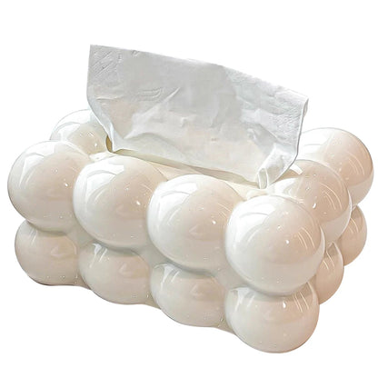 INS Style Cotton Candy Removable Tissue Box Korean Style Cute Tissue Box Desktop Decorative Supplies for Home Napkin Holder