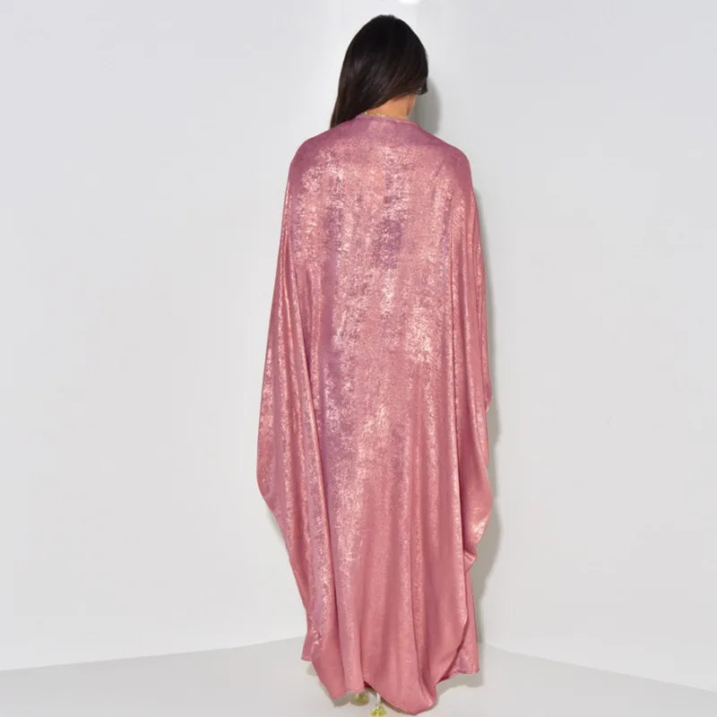 Eid Saudi Arabia Muslim Modest Dress for Women Islam Dubai Abaya Luxury Holiday Party Jalabiya Kebaya 2024 Turkey Kaftan Gown.