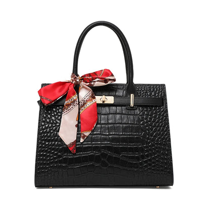 Leather  bag,women's handbag, cowhide cross-body bag, 2024 new style, light and luxurious, mother bag, large capacity.