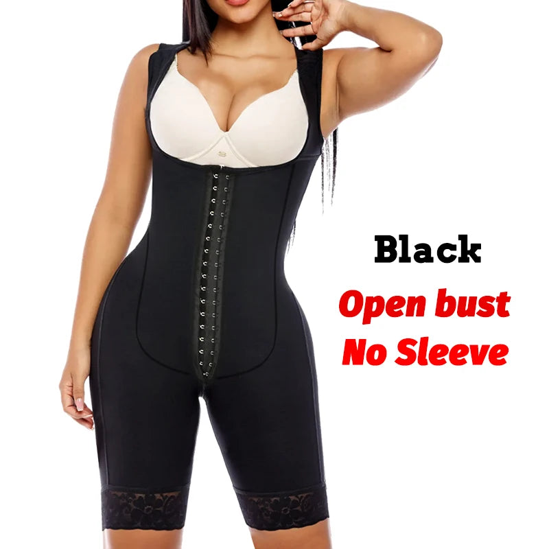 Girdles Shapewear Faja Colombianas Shaper Bodysuits Tummy Slimming Corset Full Body Reducer Postpartum Carving Bodices Sheath