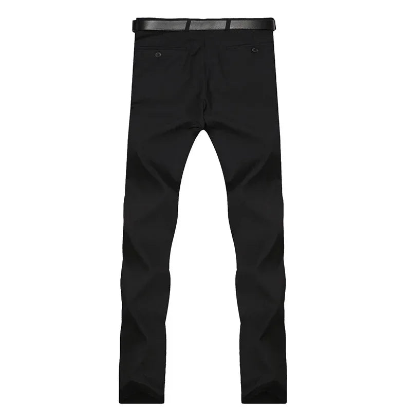 Big Fat Tall Men Clothing Men Dress Pants Extra Long Length Black Trouser Male Slim Plus Large Size Clothes 190cm 120cm 200 Cm.