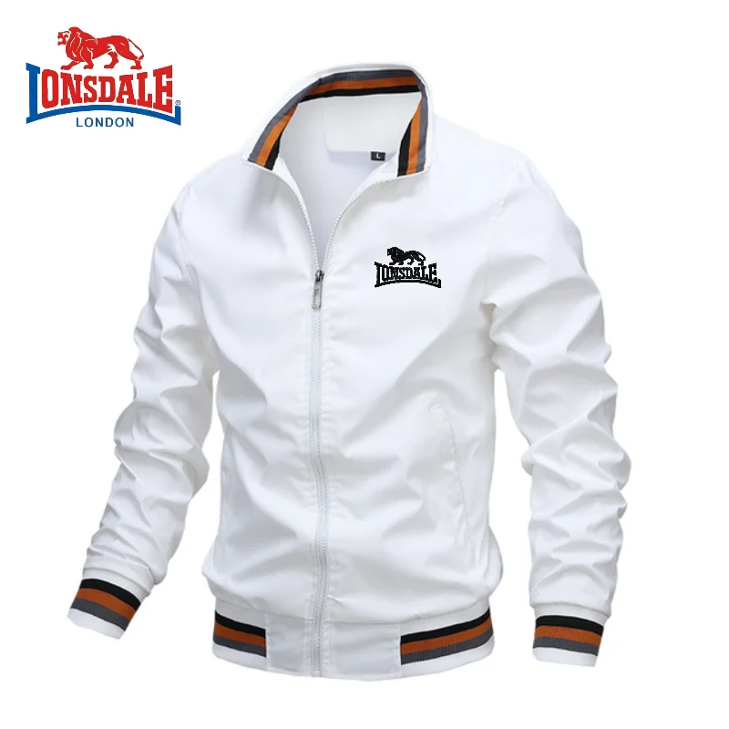High End Embroidered CAMEL High-quality Men's Zippered Jacket, Spring and Autumn Fashionable Casual Outdoor Sports Jacket Top.