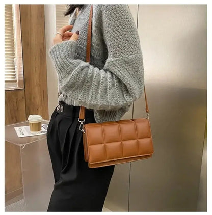 Fashion Brand Designer Women Shoulder Bag Small PU Leather Female Crossbody Bag Trend Classic Handle Handbag Women.