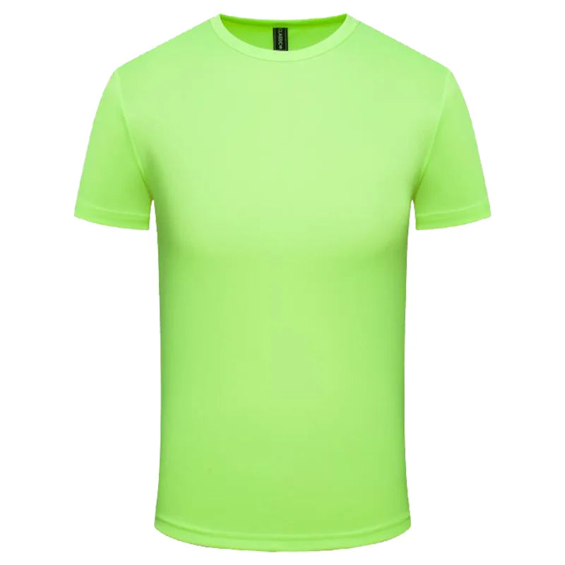 Summer Quick-drying T-shirt Custom Logo Breathable Sports Top Embroidery Personalized Logo Team Activity T-shirt Print Pattern