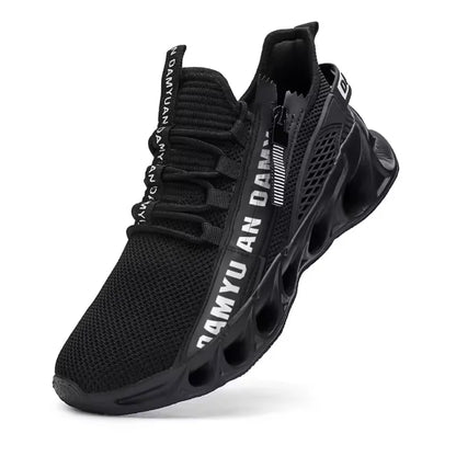 New Spring and Autumn Soft soled Running Men's Mesh Breathable Casual  Sports Shoes Men's Trendy Shoes Lightweight  Sneaker.
