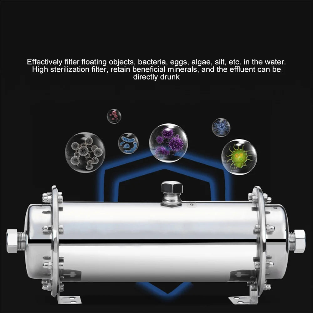 3000L Water Filter Machine 304 Stainless Steel Direct Drink Water Purification Equipment For Kitchen Restaurant Drink Filters.