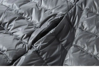 2026 Portable Lightweight ort down Jaet for Men Autumn Winter Cotton Padded Stand Collar Warm Casual ly Friendly Outerwear.