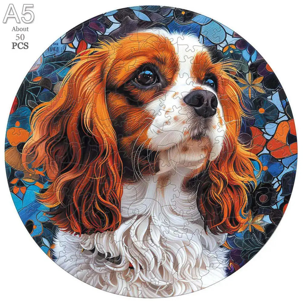 Wooden Animal Jigsaw Puzzle for Adults Kids Toy Circular Puzzle Puzzles Set Birthday Gift Brain Teaser Family Interactive Game