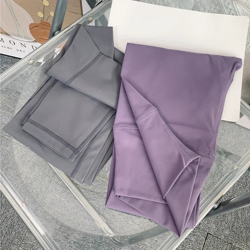 Summer Hot Sale Yoga Leggings High Waist Breathable Quick Drying Yoga Pants Fitness Running Cycling Workout Gym Clothing.