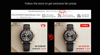 PAGANI DESIGN 40MM Ceramic GMT Automatic Watch Men's Mechanical Watch Sapphire Glass 100m Waterproof Men's Mechanical Watch.