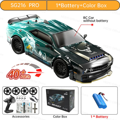 ZLL SG116 MAX/PRO 1:16 High Speed Drift Racing 80KM/H Or 40KM/H Brushless Motor 4WD RC Car Off Road Car Toys for For Kid Gift
