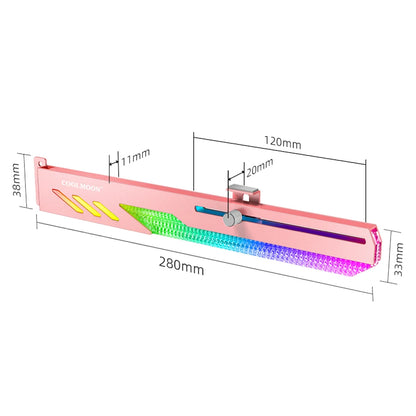Customized Video Card Stand GT8 Horizontal Graphics Card Bracket 5V 3Pin ARGB GPU VGA Holder Desktop PC Case DIY Accessories