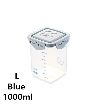 WBBOOMING Healthy Plastic Box Food Storage Box Storage Tank Airtight Plastic Containers Sealed Cans For Coarse Cereals Grains