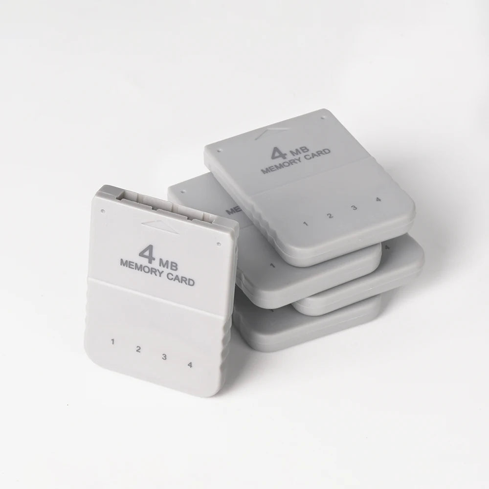 BlueRetro 1PC/2PC 4M Memory Card For PS1 Save Game Card  For PlayStation1 PS One Game Consoles Data Saving Progress Memory Card.