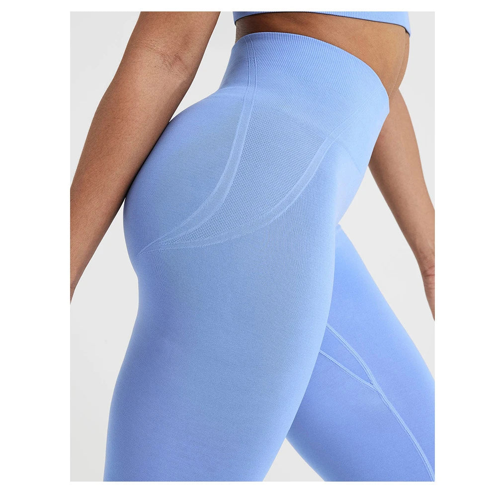 Effortless Seamless Tight Pants Gym Leggings Womens Workout Yoga Pants Soft High Waist Outfits Fitness Sports Wear.