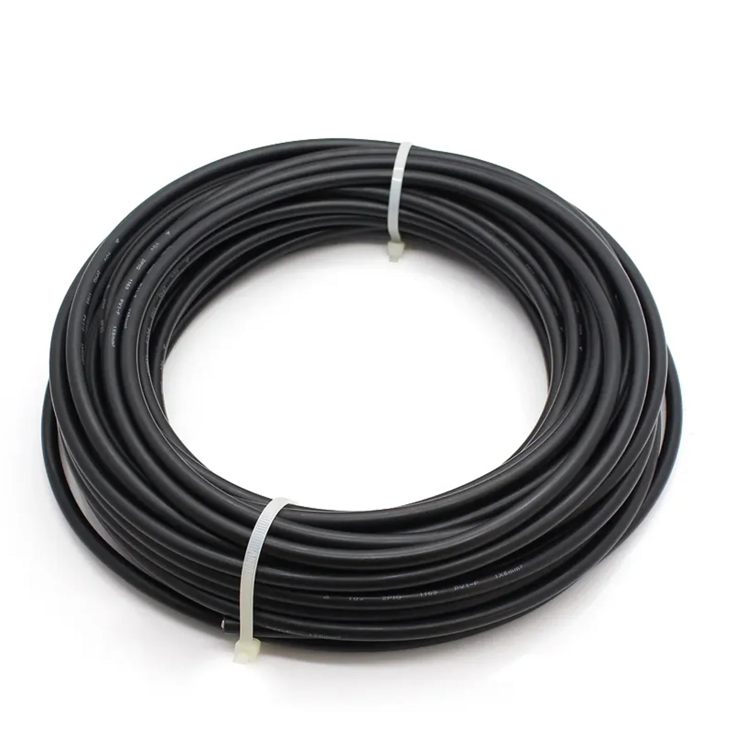 10AWG 30M 50M 100M 6MM 4MM Solar Cable Black or Red PV Cable High Copper.