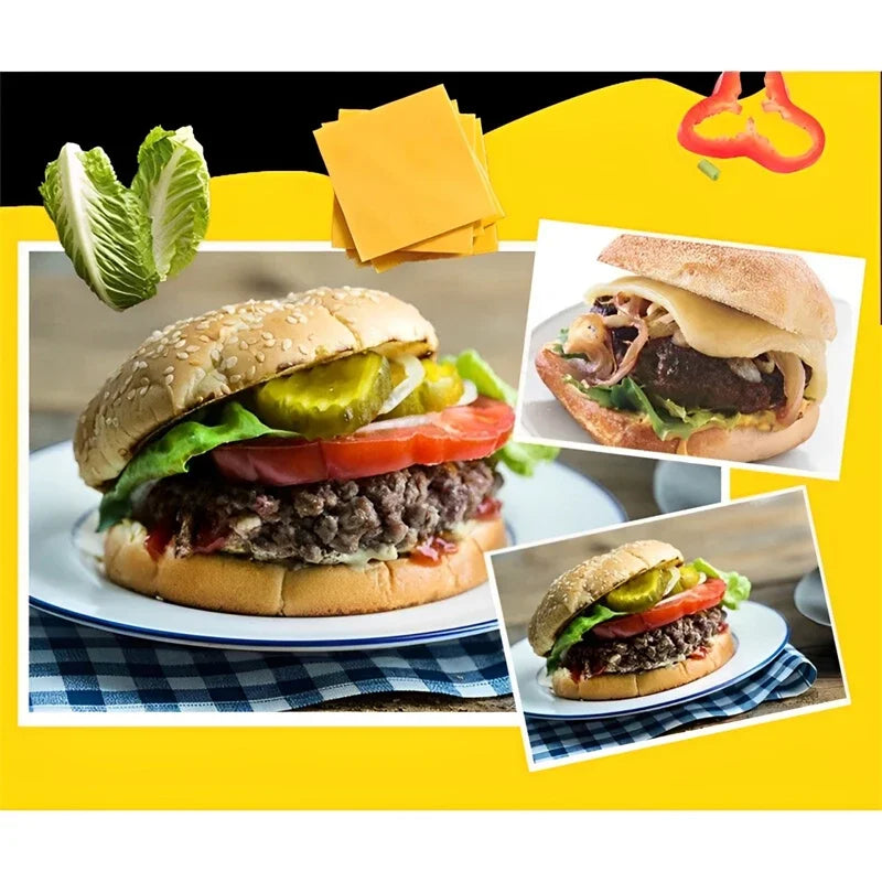 Household Breakfast Burger Machine Hamburg Sandwich Maker 220V Bread Muffin Maker Non Maker Stick Plates Electric Burger Maker.