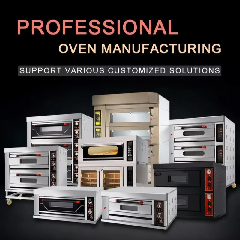 High Quality Professional 1 Deck Gas/Electric Oven Commercial Industrial Baking Bread Oven.