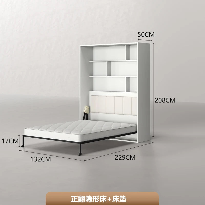 Multifunktionales faltbares Murphy-Bett, Klappbett unter dem Bett, um Platz zu sparen