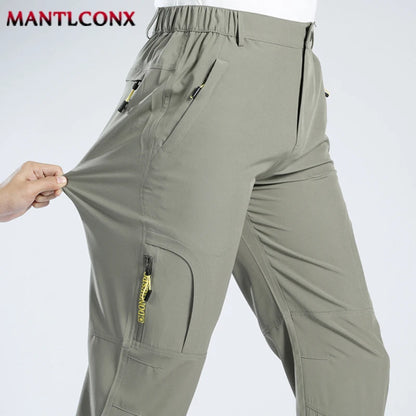 XL-5XL Lightweight Thin Summer Pants for Men Sweatpants Stretch Quick Dry Trousers Men Hiking Camping Men's Pants Joggers Summer